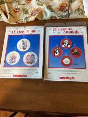 Dimensions Christmas  Cross Stitch ornaments Kit - Multicolor